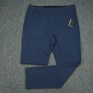 Municipal‎ Pants Mens 36x32 Navy Blue Super Stretch Utility Chino